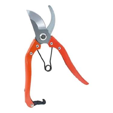 Imagem de 2X Tesoura De Poda Para Jardinagem Cor Laranja-
