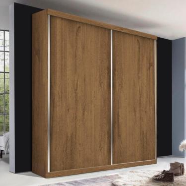 Imagem de Guarda Roupa 2 Portas De Correr 2 Gavetas Minastex