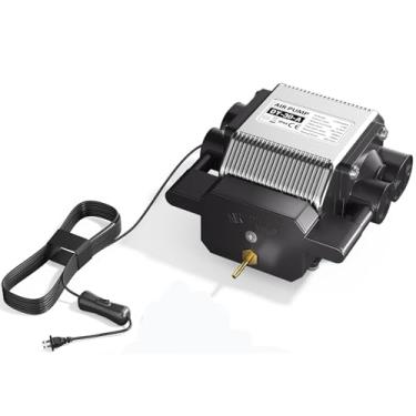 Imagem de Longer Bomba de assistência de ar a laser com fluxo de ar ajustável de 30L/min, para gravador a laser RAY5 5.000mW 10.000mW 20.000mW e outros cortadores a laser 99% no mercado