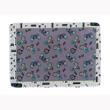 Imagem de Tapete Estampado Antiderrapante 1,40m X 1,00m 1 Peça Game Juvenil 100% Poliéster.