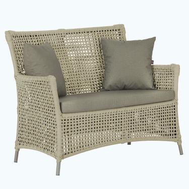 Imagem de 1 Sofá área Externa Igapó Alumínio Fendi Corda Náutica E8 Rami