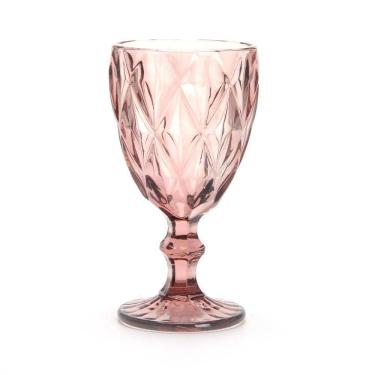 Imagem de Taça de Vidro para Água Le Brisa Rosa 300ml