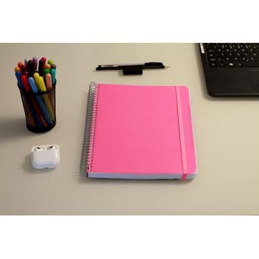 Imagem de Confetti - Caderno Universitário Splash 10x1 160 Folhas Pautado Capa Rosa