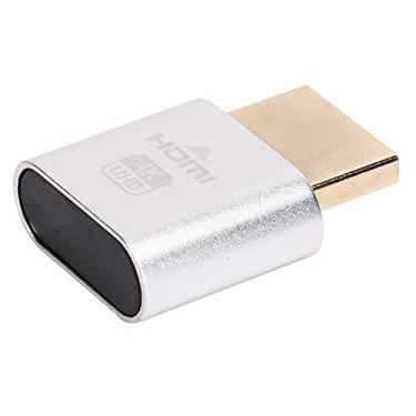 Imagem de SUNGOOYUE Plugue Fictício, Simulador de Resolução 4K, Construção Em Liga de Alumínio, Emulador de Exibição Plug and Play para PC e Laptop (#12)