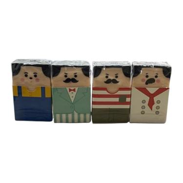 Imagem de Borracha Careca Termoplástica, Sortida, 4,5x2,5x1,2 cm, 24 Unidades, Design Divertido, Atóxica