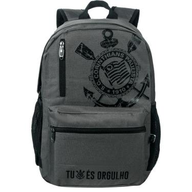 Imagem de Mochila Futebol Esportiva Escolar Corinthians Poderoso Timão Oficial