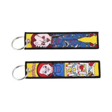 Imagem de Chaveiro De Motocicleta Com Tema De Filme De Terror De Halloween, Aces