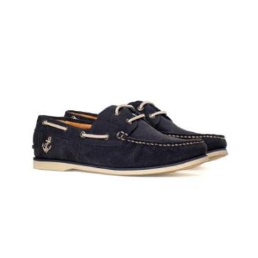 Imagem de Deckshoes Masculino Phoenix Camurca N.navy Blue Samello-Masculino