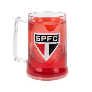 Imagem de Caneca Gel Isolante Térmico 400ml - São Paulo SPFC-Unissex