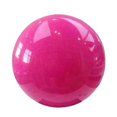 Imagem de KiBcsLic Bola de Ginástica Rítmica Profissional Confortável de 15 cm (5,91 polegadas) para Treinamento e Exercícios na Academia, Rosa