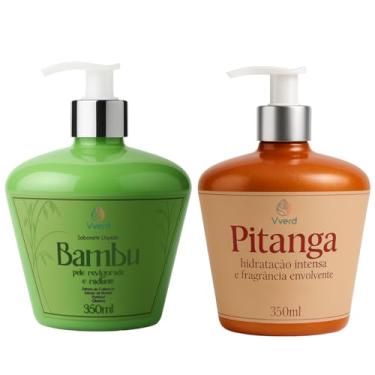 Imagem de Kit 2 Sabonetes Líquidos Pitanga E Bambu 350ml Vverd