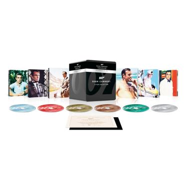 Imagem de James Bond 007 - La Collection Sean Connery - 6 films [Francia] [Blu-ray]