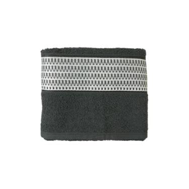 Imagem de Toalha de Banho Avulsa Urbane 100% Algodão – 1,45m x 75cm – Gramatura 360g/m² Felpuda e Macia – Alta Absorção e Secagem Rápida (06, Preto)