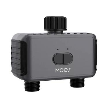 Imagem de Temporizador De Irrigação Inteligente WiFi Bluetooth Para Jardim E Gra