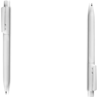 Imagem de Caneta Esferográfica Retrátil com Grip Antiderrapante, Escrita Azul, Plástico Translúcido, 10 Unidades, Design Executivo, Corpo Cilíndrico, para Escritório (Branco 2)