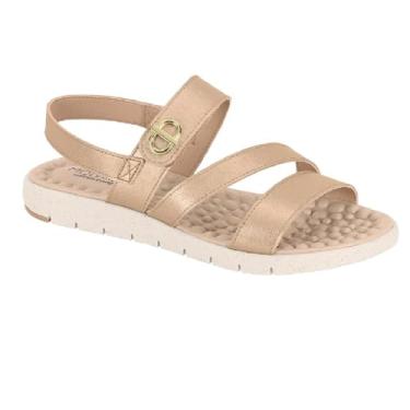 Imagem de Sandalia Modare Metalizado Ref 7162.223.24250 Dourado 037