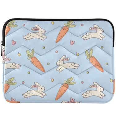 Imagem de Capa protetora para laptop brilhante coelho cenoura fofa para Macbook Pro 13 polegadas capa protetora para laptop capa universal 13-14 polegadas