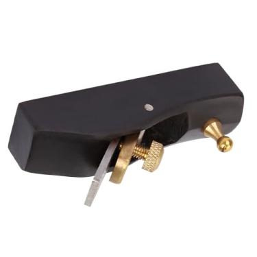 Imagem de Naroote Plaina de Madeira Premium Ebony Wood Plaina Manual para Polimento e Rebarbação de Marcenaria, para Iniciantes e Profissionais, Lâmina de Manganês 65, 5 Polegadas (80mm)