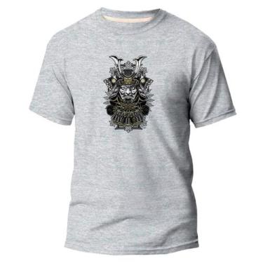 Imagem de  Camiseta Basica Algodão Premium Estampada Japonês Samurai - Pavesi, C