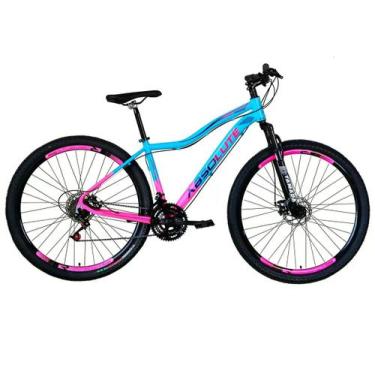 Imagem de Bike Feminina Aro 29 Absolute Hera 2023 21V Freio a Disco, Azul, Rosa,