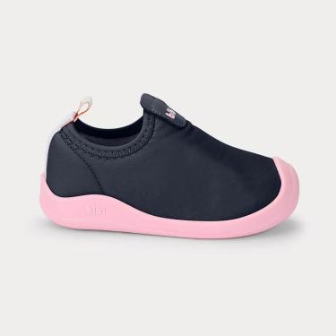 Imagem de Tênis Infantil Bibi Fisioflex 5.0 Azul Marinho com Rosa-Feminino