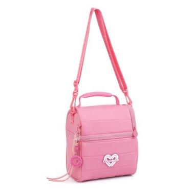 Imagem de Lancheira Bolsa Térmica Feminina Grande Para Marmita - Seanite, Rosa