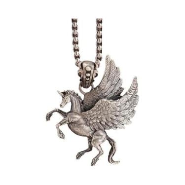 Imagem de Colar Com Pingente De Caveira De Touro Em Pedra Verde Gótica, Amuleto 