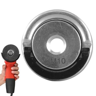 Imagem de Porca de flange de rebarbadora | Ferramenta de fixação de rosca portátil | Porca de flange de esmerilhadeira angular de rosca 5/8-11 | para corte, moagem, remoção de ferrugem, polimento, marcenaria