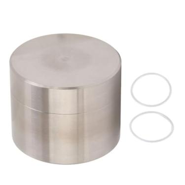 Imagem de Recipiente para comprimidos de aço inoxidável com vedação de silicone – Caixa de armazenamento à prova d'água de 3 tamanhos para casa, escritório e viagens, design à prova de vazamento (tamanho grande