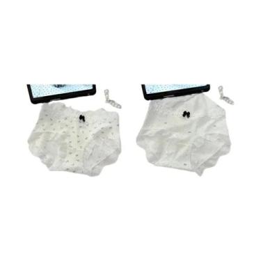 Imagem de Calcinhas De Algodão Sexy Com Renda Para Mulheres, Floral, Cintura Méd