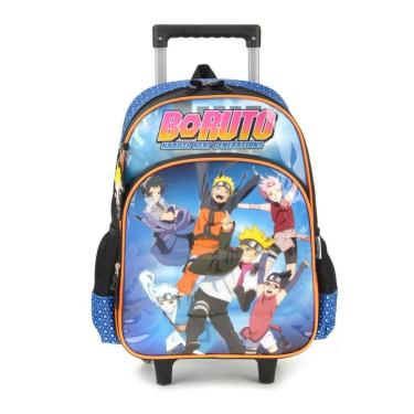 Imagem de MOCHILA INFANTIL MENINO LUXCEL BORUTO NARUTO C/RODAS IC38122BR-Masculino
