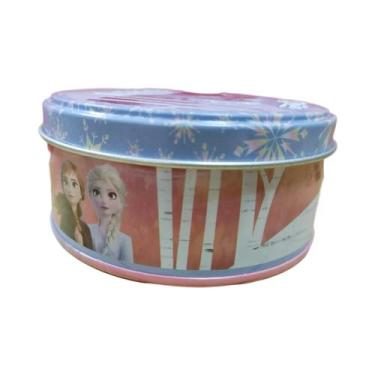 Imagem de Jogo De Cartas Frozen 2 Princesa Disney Em Caixa De Metal, Presente Pa