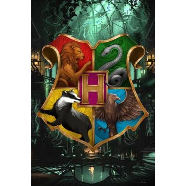 Imagem de Painel Festa Retangular P/ Casado 1,5x2,2m Harry Potter 2 - Fantasia B
