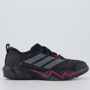 Imagem de Tênis Adidas Rapidmove Go Trainer Preto e Vermelho, 39