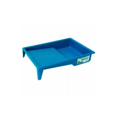 Imagem de Kit 2 Bandeja Pintura Plástica 23cm - 4 Litros Azul - GERPLAST