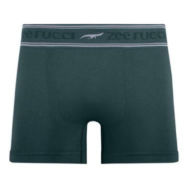 Imagem de Cueca Boxer com Cós Listrado sem Costura Midnight - Zee Rucci, GG