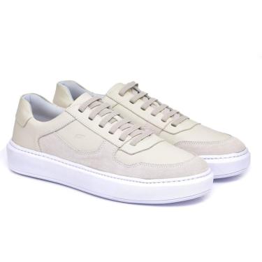 Imagem de Tênis Casual Ferrara Canada 100% Couro Legítimo Masculino-Masculino