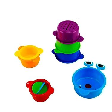 Imagem de Brinquedo Centopeia Encaixável Infantil – Estimula Coordenação, Criatividade E Percepçã...
