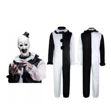 Imagem de Fantasia Art Palhaço Assassino Halloween Terrifier Cosplay - MHR, 175-