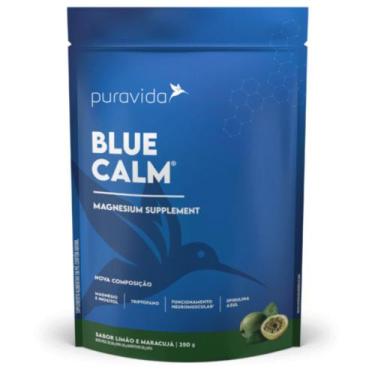 Imagem de Magnesio Inositol Blue Calm Limao Maracuja 350g - PuraVida