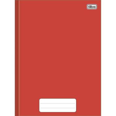 Imagem de Caderno Tilibra universitário pepper brochura vermelho 80fls