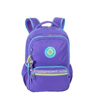 Imagem de Mochila 2 Compartimentos Paul Frank Fun- Lilás, Roxo