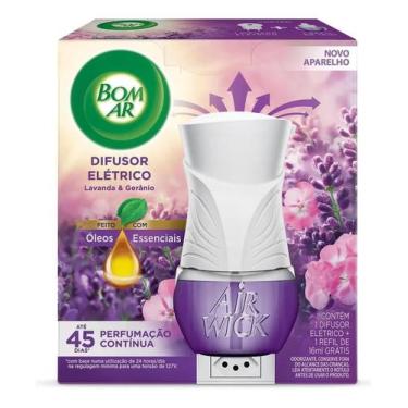 Imagem de Difusor Aromas Eletrico Bom Ar Lavanda Aparelho+refil 16ml F - Congrat