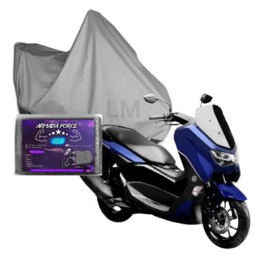 Imagem de Capa Forrada Para Cobrir Moto Yamaha Nmax 125 a 160 Impermeável - Arma