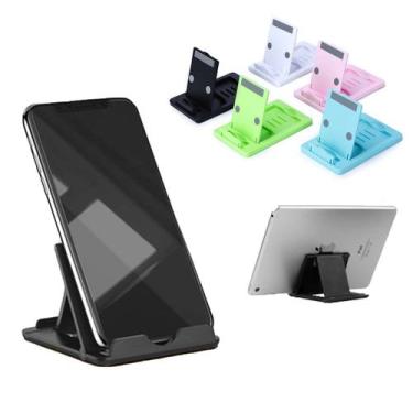 Imagem de Base Apoio Suporte de Mesa para Celular Smartphone Tablet Ajustável Fl
