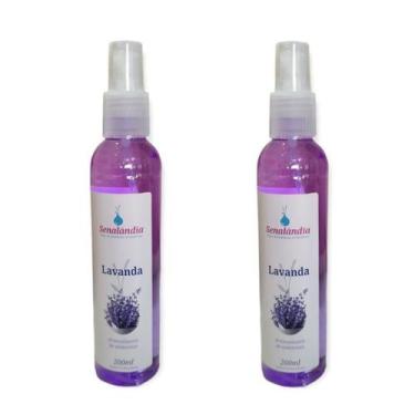 Imagem de 2 Cheirinho Ambiente Borrifador De Lavanda Odorizador Spray Ar Cheiros