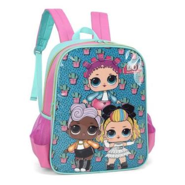 Imagem de Mochila Costas Infantil Lol Turma Luxcel Verde