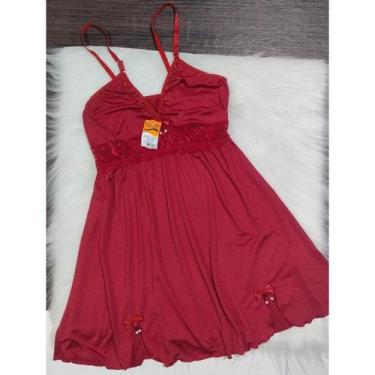 Imagem de Camisola Feminina Liganete Confortável para Noite e Dormir - Sem marca