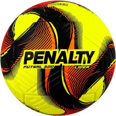 Imagem de Bola de Futebol Penalty Futsal 500 Lider XXV, Amarelo, U