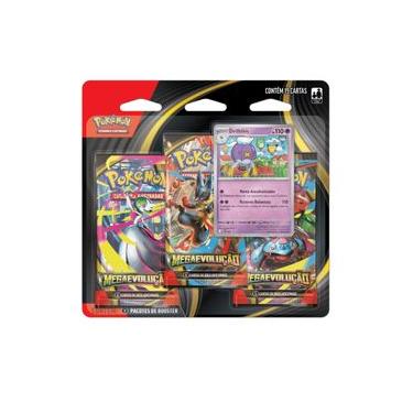 Imagem de Cartas Pokémon Mega Evolução com 19 Cards - Copag  - Drifblim